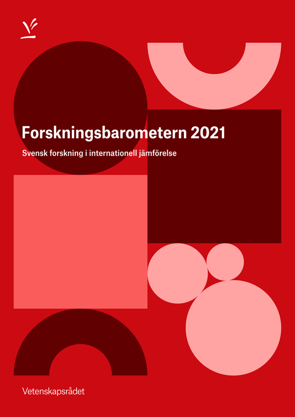 Omslag Forskningsbarometern 2021.
