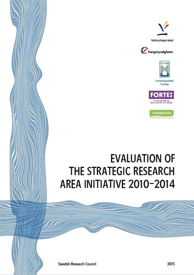 Evaluation of the strategic research area initiative 2010–2014