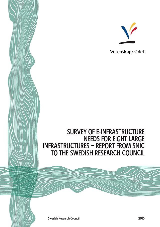Survey of e-infrastructure needs for eight large infrastructures