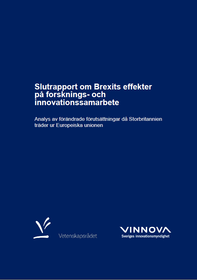 Slutrapport om Brexits effekter  på forsknings- och innovationssamarbete