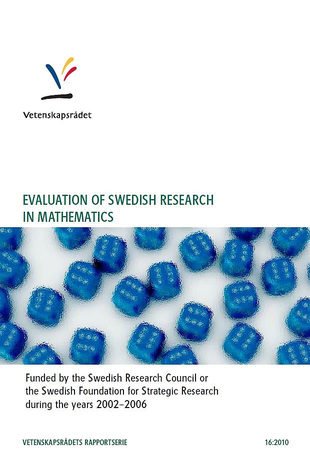 Evaluation of Swedish research in mathematics