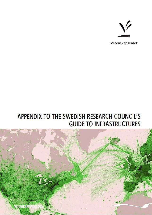 Appendix to the Swedish Research Council’s guide to infrastructures